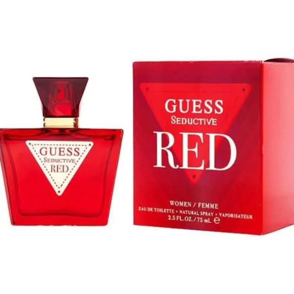 2.5 ounce bottle of Guess Seductive Red EDP